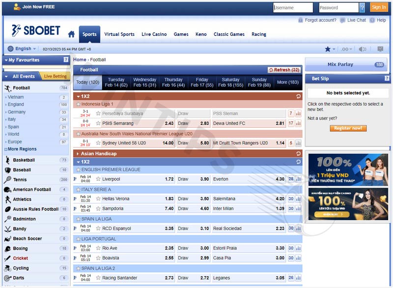SBO Bet