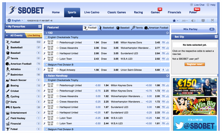 SBO Bet