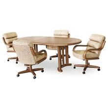 Table Base: Twin Legs (chestnut)