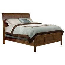 Alder Shaker Sleigh Bed
