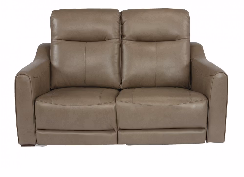 Forte Power Reclining Loveseat with Power Headrests