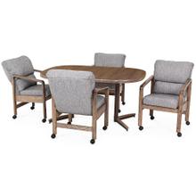 Table Top: Square Round (smoke)