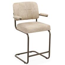 Breuer Counter Arm Chair (textured bronze)