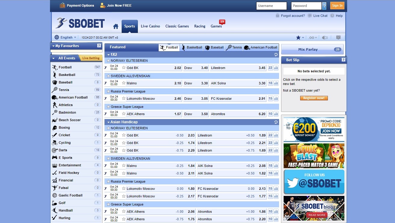 SBO Bet